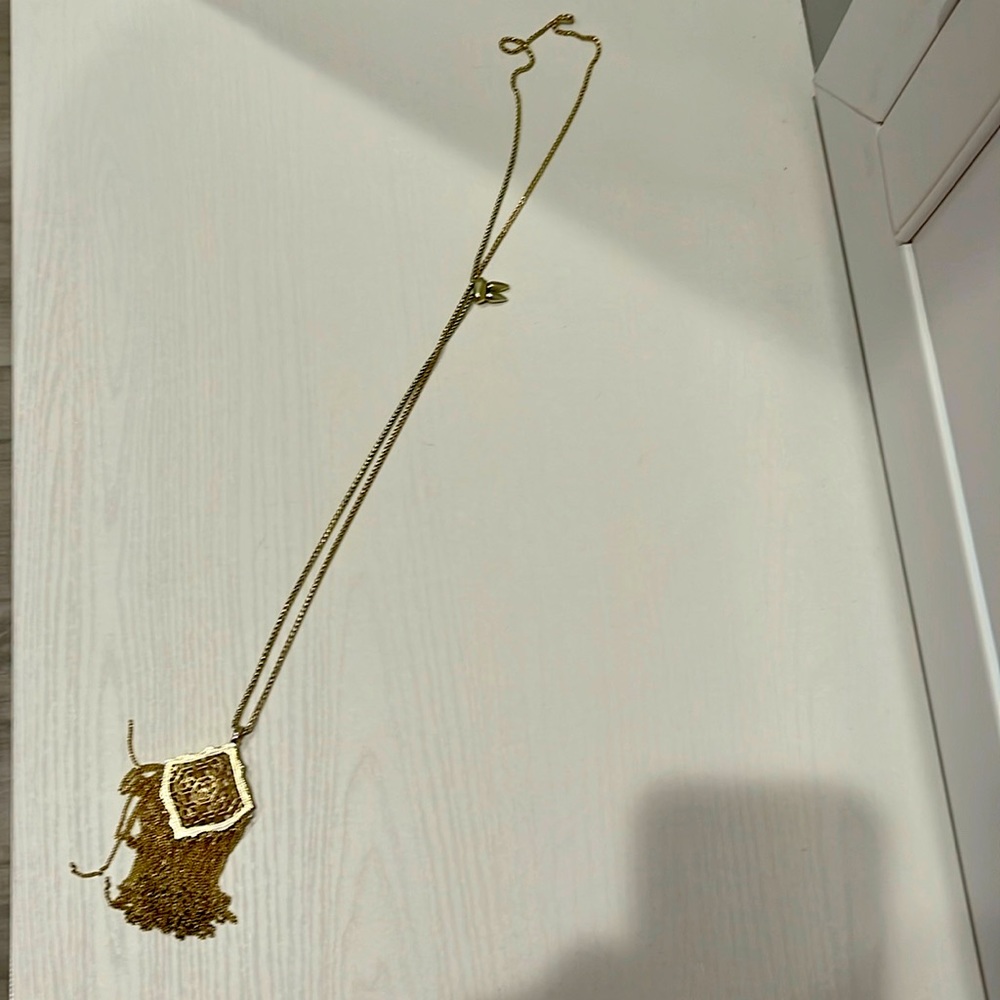 Kendra Scott Filigree Long Necklace